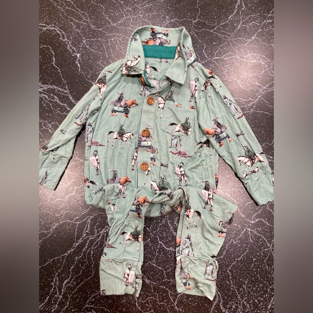 Posh Peanut one piece pajamas